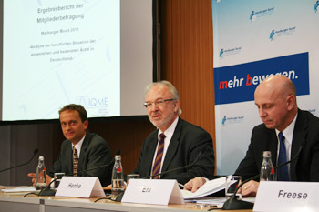 IQME auf Bundes-Pressekonferenz in Berlin